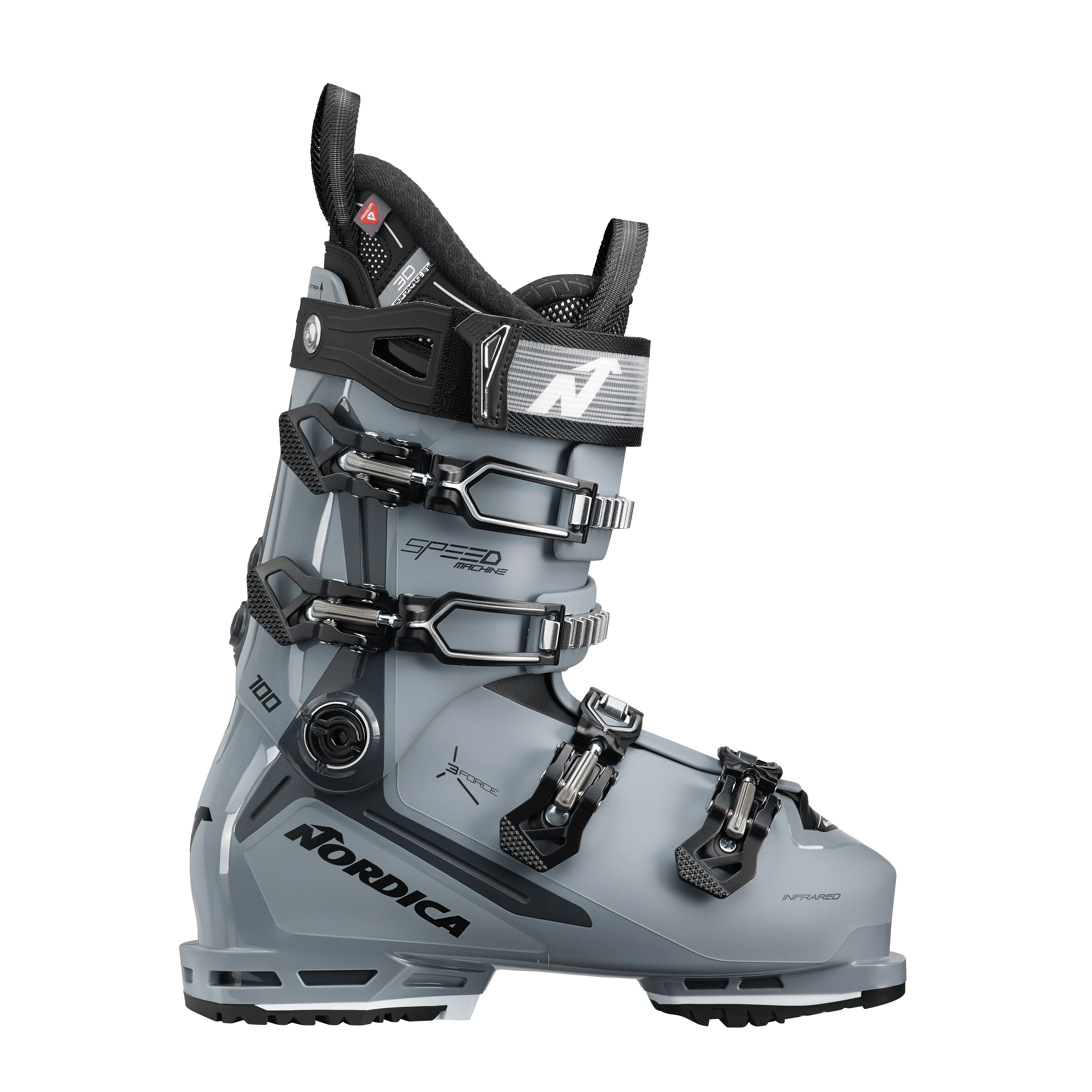 NORDICA Botas de esquí Sportmachine 3 80 para hombre, duraderas, aisladas,  ajustables, ajuste personalizado, botas de esquí en nieve